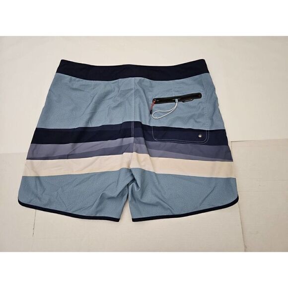 Quicksilver Boardshorts DryFlight Trunks Swim Men’s 40 Hawaiian Stripe - Picture 9 of 16